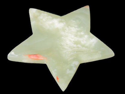 Afghan Jade hand-carved Star 108*20mm 207g Rocks and Things