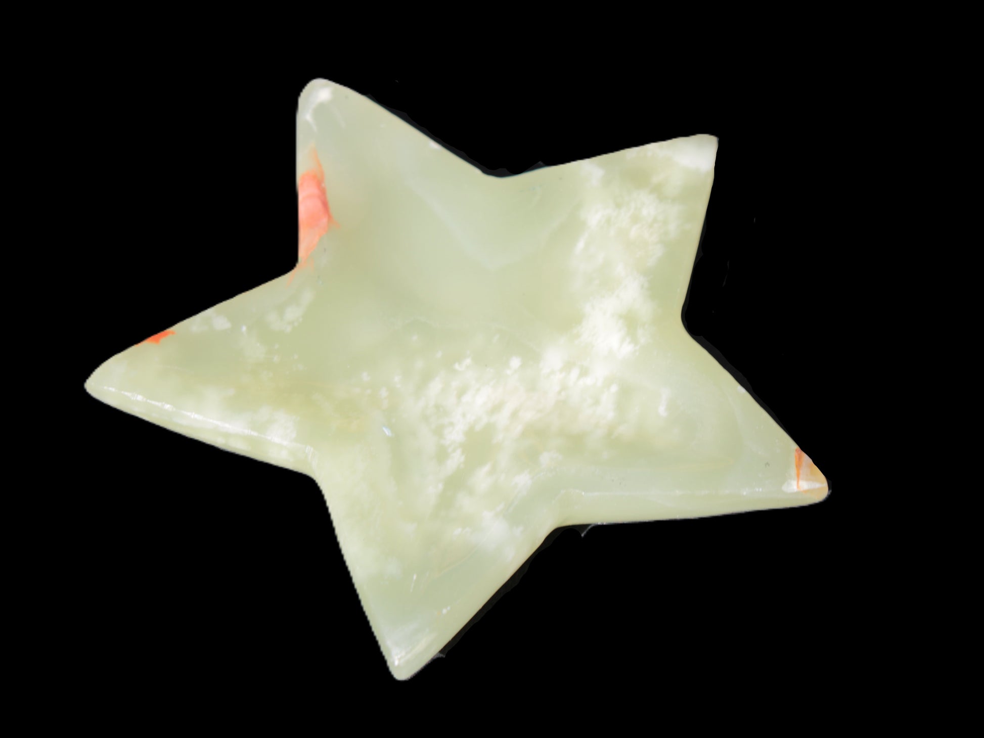 Afghan Jade hand-carved Star 108*20mm 207g Rocks and Things