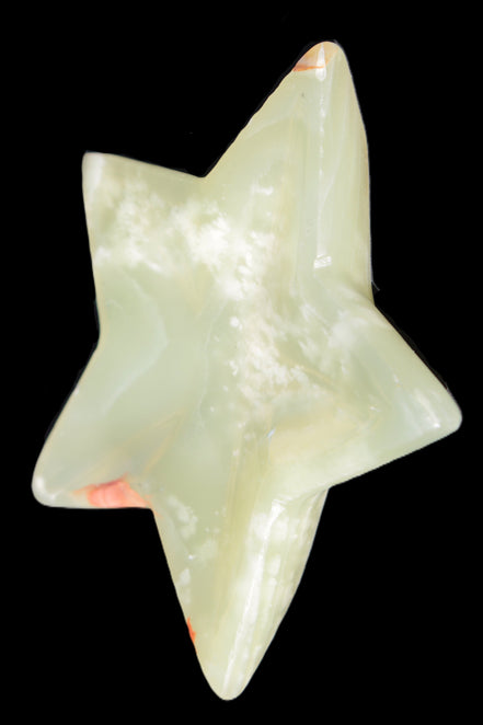Afghan Jade hand-carved Star 108*20mm 207g in sunlight - Rocks and Things Store
