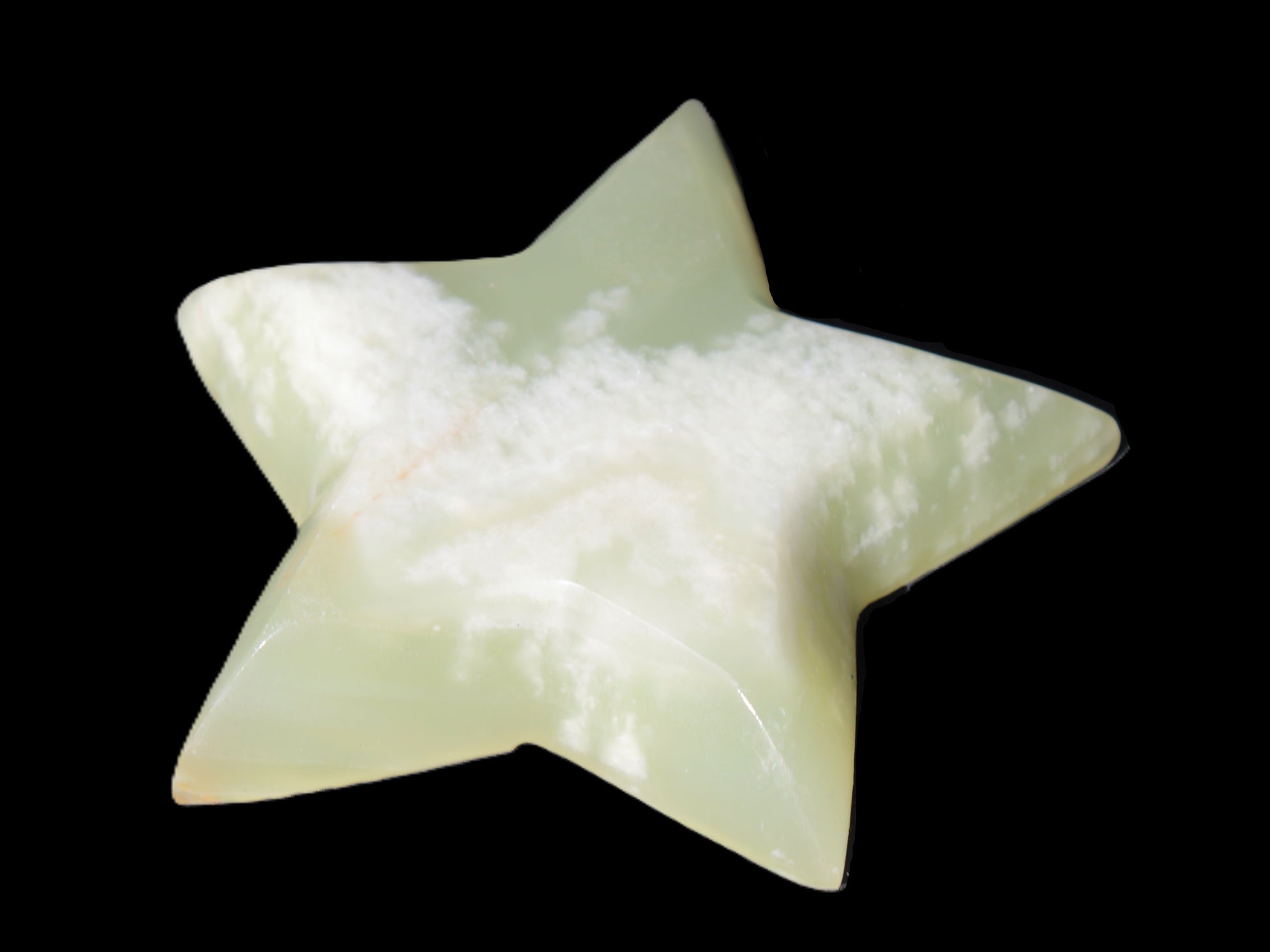 Afghan Jade hand-carved Star 108*20mm 207g Rocks and Things