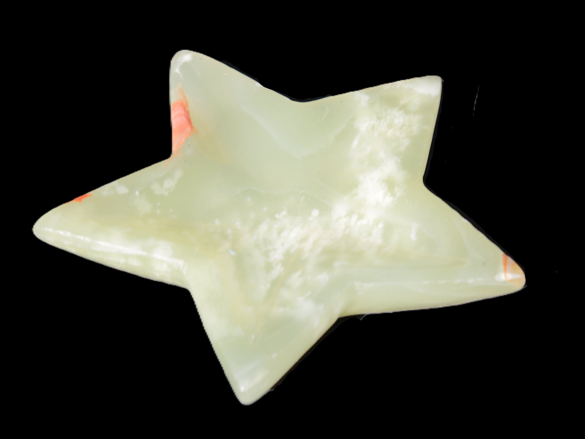 Afghan Jade hand-carved Star 108*20mm 207g Rocks and Things