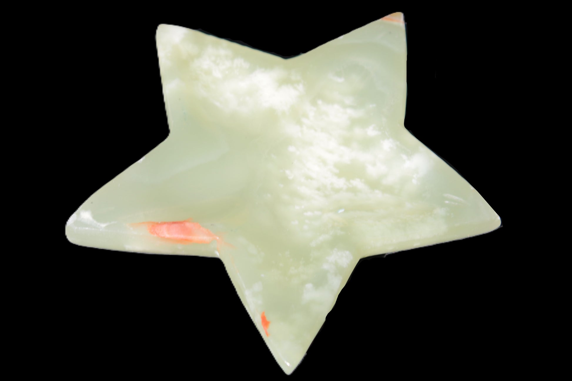 Afghan Jade hand-carved Star 108*20mm 207g Rocks and Things