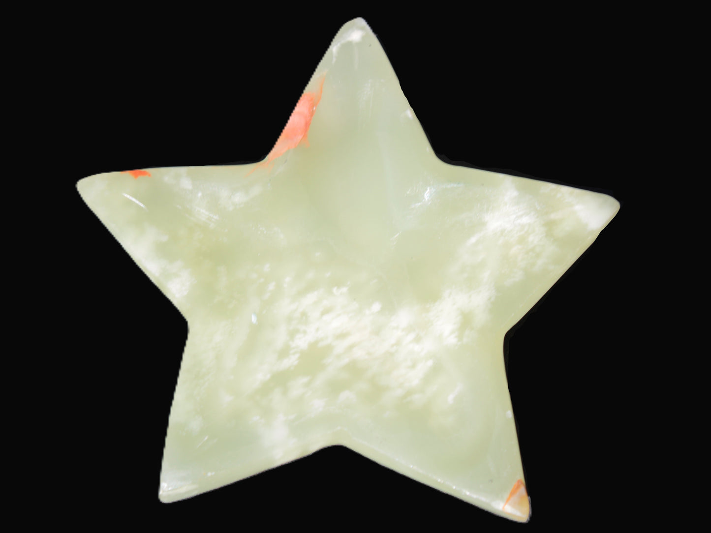 Afghan Jade hand-carved Star 108*20mm 207g Rocks and Things