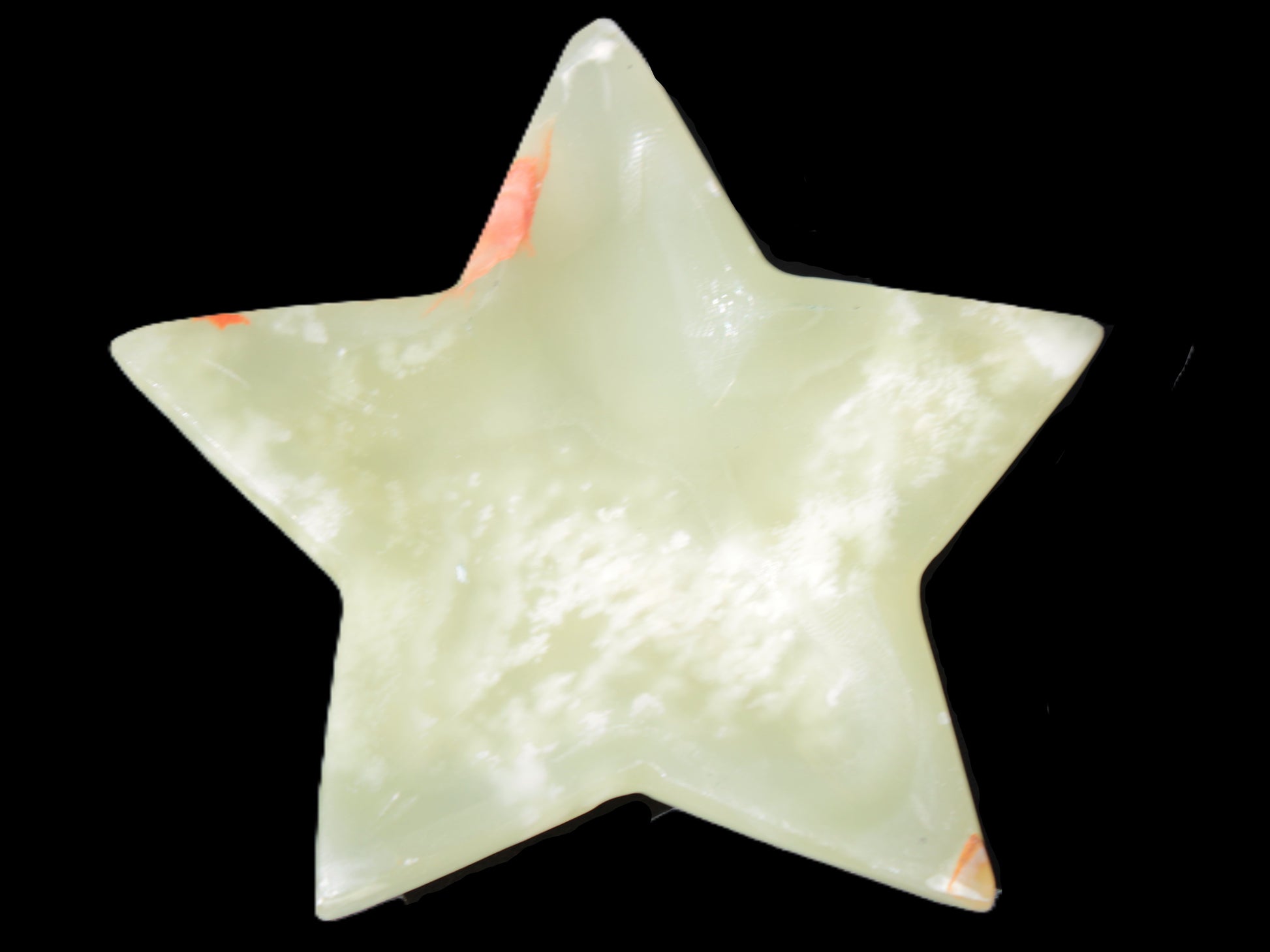 Afghan Jade hand-carved Star 108*20mm 207g Rocks and Things