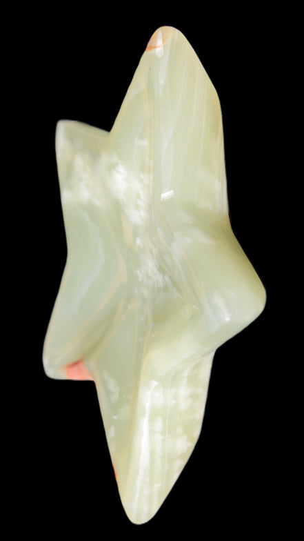 Afghan Jade hand-carved Star 108*20mm 207g in sunlight - Rocks and Things Store