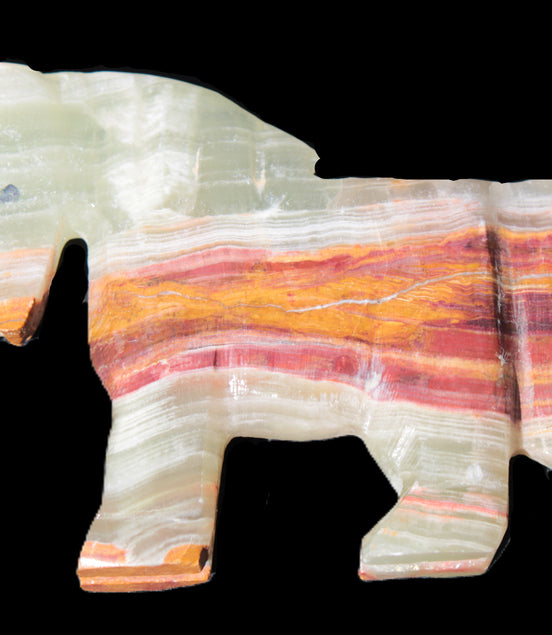 Afghan Jade hand-carved Horse 81*16*66mm 111.4g Rocks and Things