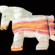 Afghan Jade hand-carved Horse 81*16*66mm 111.4g Rocks and Things