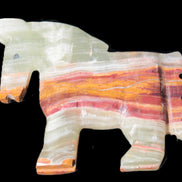 Afghan Jade hand-carved Horse 81*16*66mm 111.4g Rocks and Things