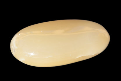 Honey Calcite palm stone 58-62mm 83-95g Rocks and Things