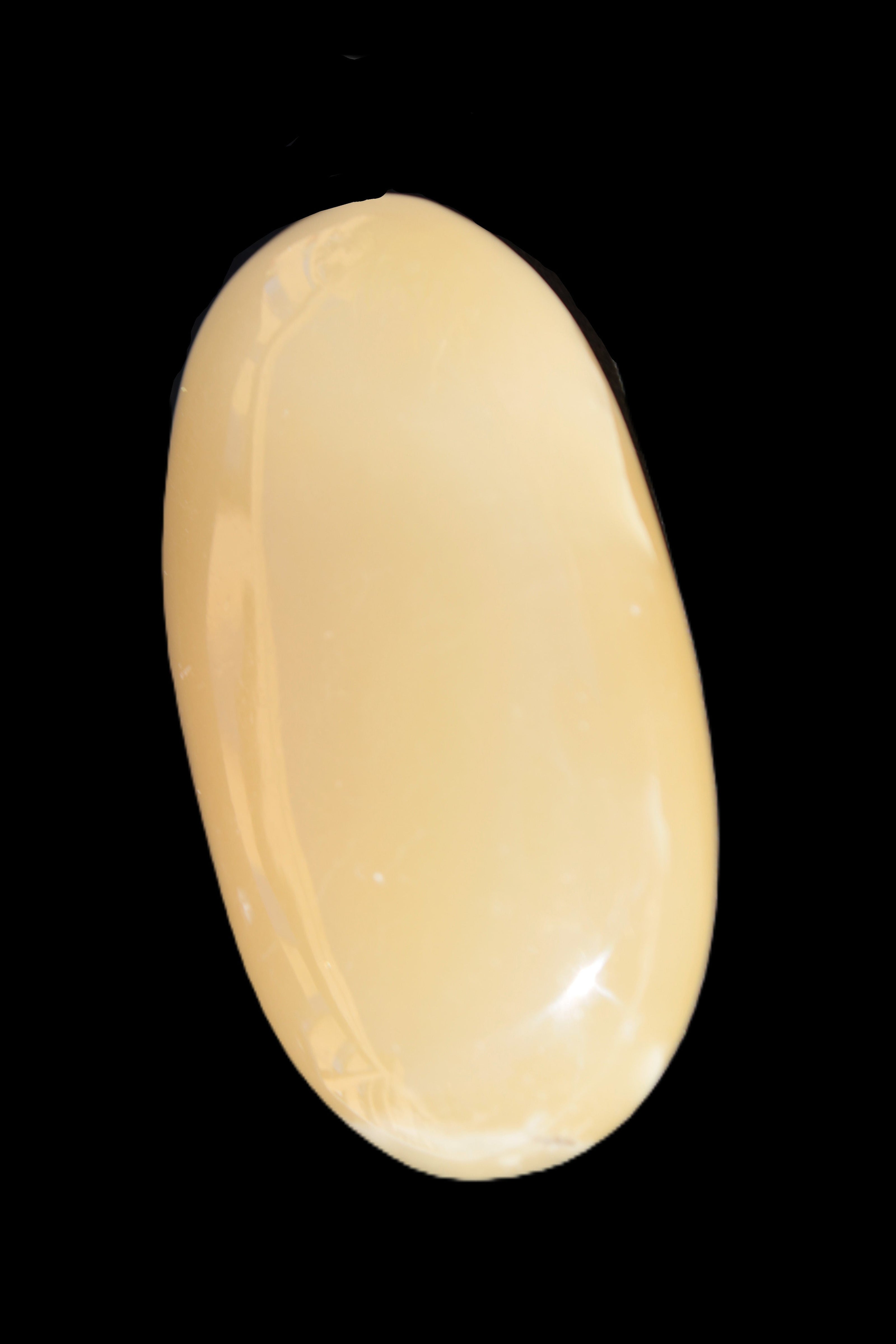 Honey Calcite palm stone 58-62mm 83-95g in sunshine - Rocks and Things Store