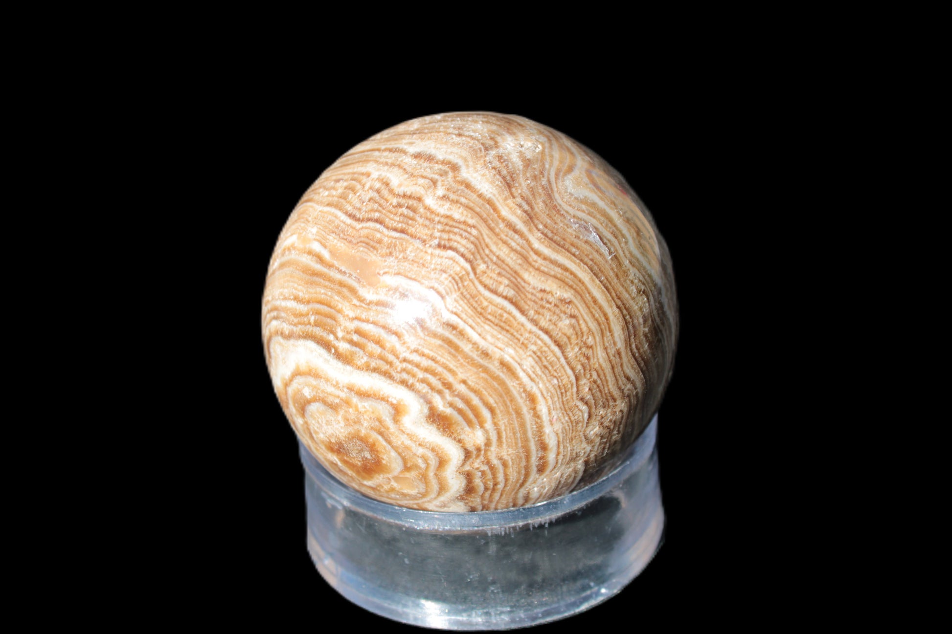 Chocolate Calcite sphere 48mm 159/162g Rocks and Things