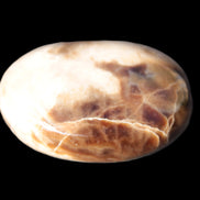 Chocolate Calcite palm stone 53mm 65.8g Rocks and Things