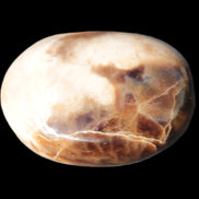 Chocolate Calcite palm stone 53mm 65.8g Rocks and Things