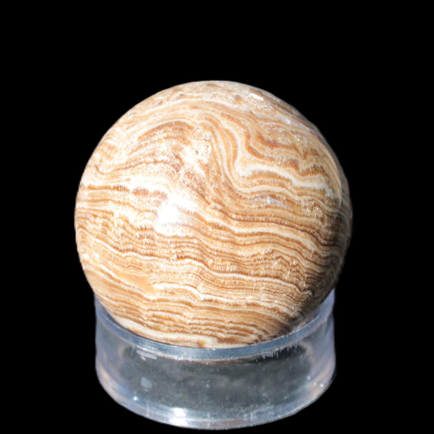 Chocolate Calcite sphere 48mm 159/162g Rocks and Things