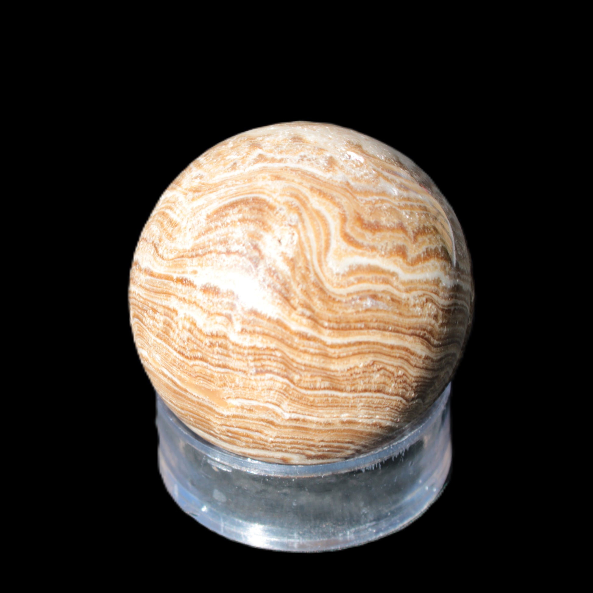 Chocolate Calcite sphere 48mm 159/162g Rocks and Things