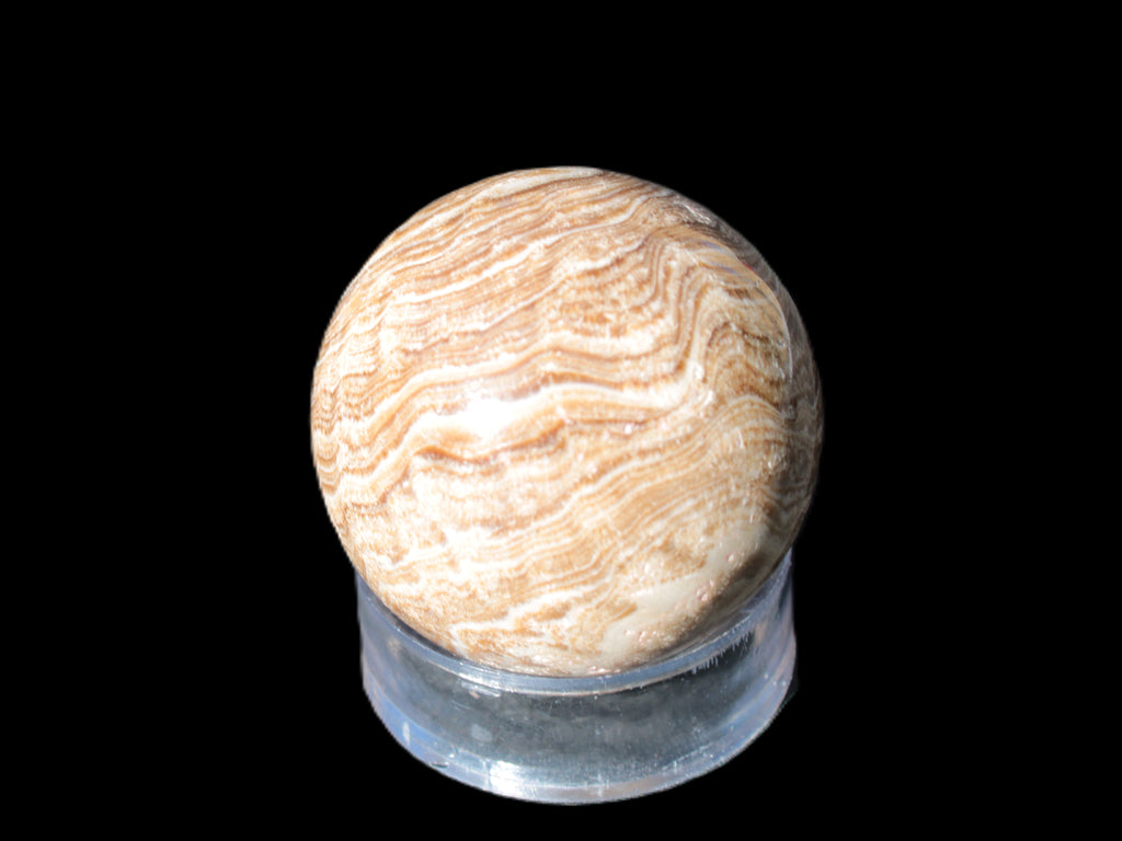 Chocolate Calcite sphere 48mm 159/162g Rocks and Things