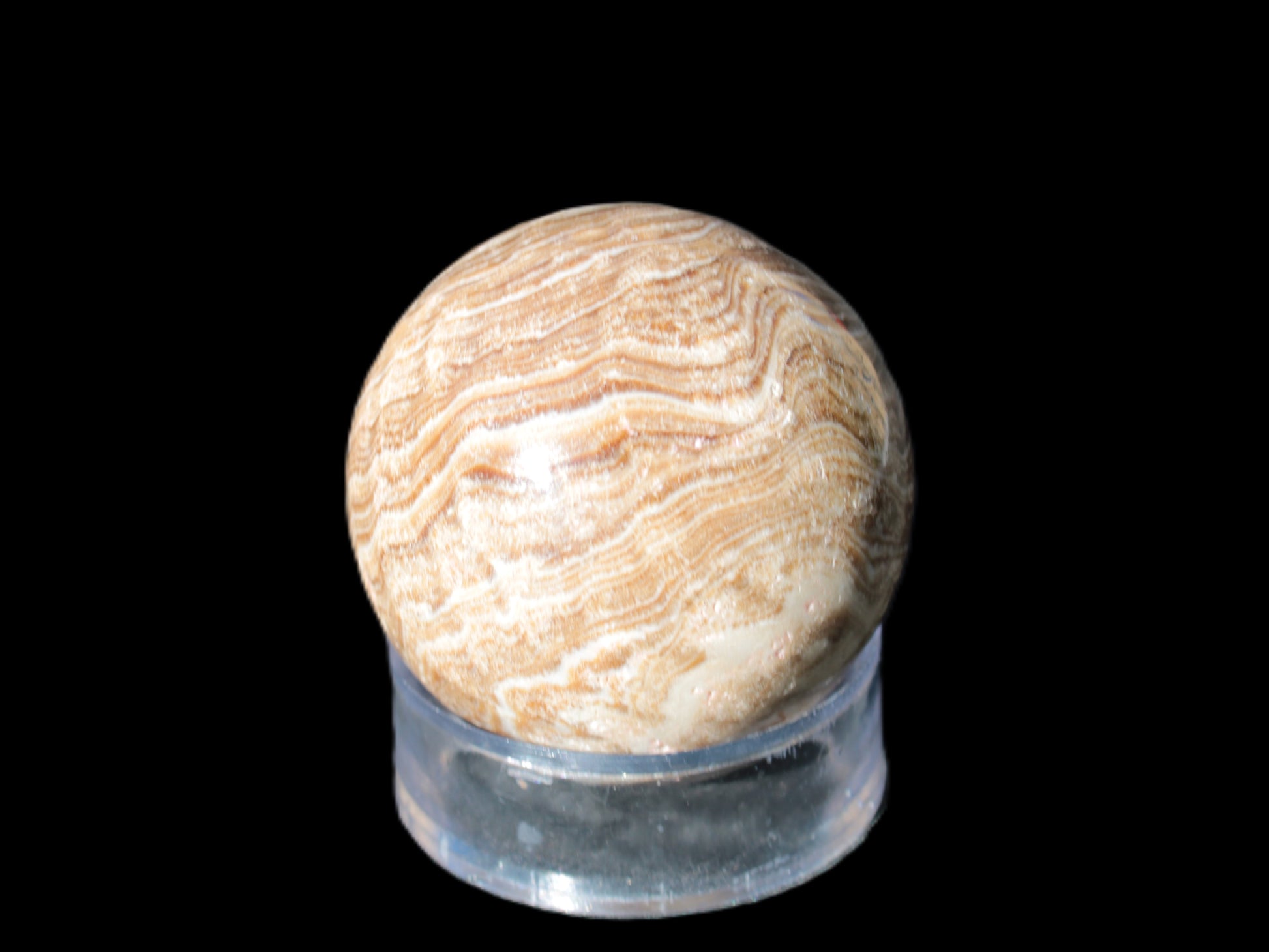 Chocolate Calcite sphere 48mm 159/162g Rocks and Things