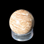Chocolate Calcite sphere 48mm 159/162g Rocks and Things