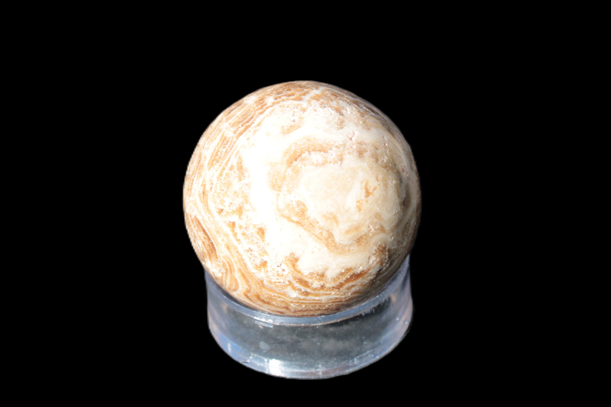 Chocolate Calcite sphere 48mm 159/162g Rocks and Things