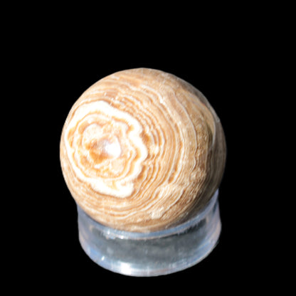 Chocolate Calcite sphere 48mm 159/162g Rocks and Things