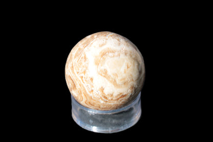 Chocolate Calcite sphere 48mm 159/162g Rocks and Things