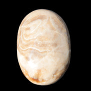 Chocolate Calcite palm stone 53mm 65.8g Rocks and Things