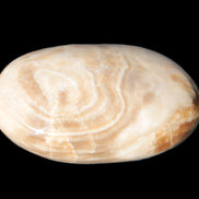 Chocolate Calcite palm stone 53mm 65.8g Rocks and Things