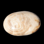 Chocolate Calcite palm stone 53mm 65.8g Rocks and Things