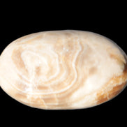 Chocolate Calcite palm stone 53mm 65.8g Rocks and Things