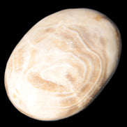 Chocolate Calcite palm stone 53mm 65.8g Rocks and Things