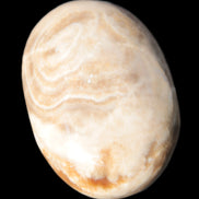 Chocolate Calcite palm stone 53mm 65.8g Rocks and Things