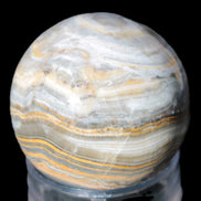 BumbleBee Calcite sphere 51mm  191g Rocks and Things