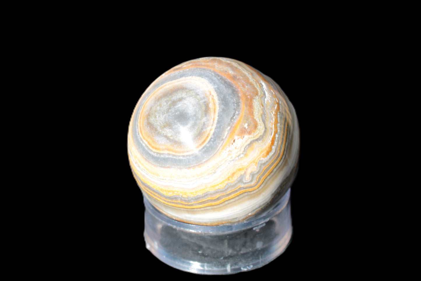 BumbleBee Calcite sphere 51mm  191g Rocks and Things