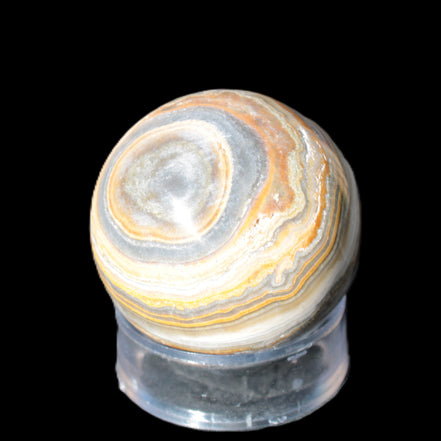 BumbleBee Calcite sphere 51mm  191g - Rocks and Things Store
