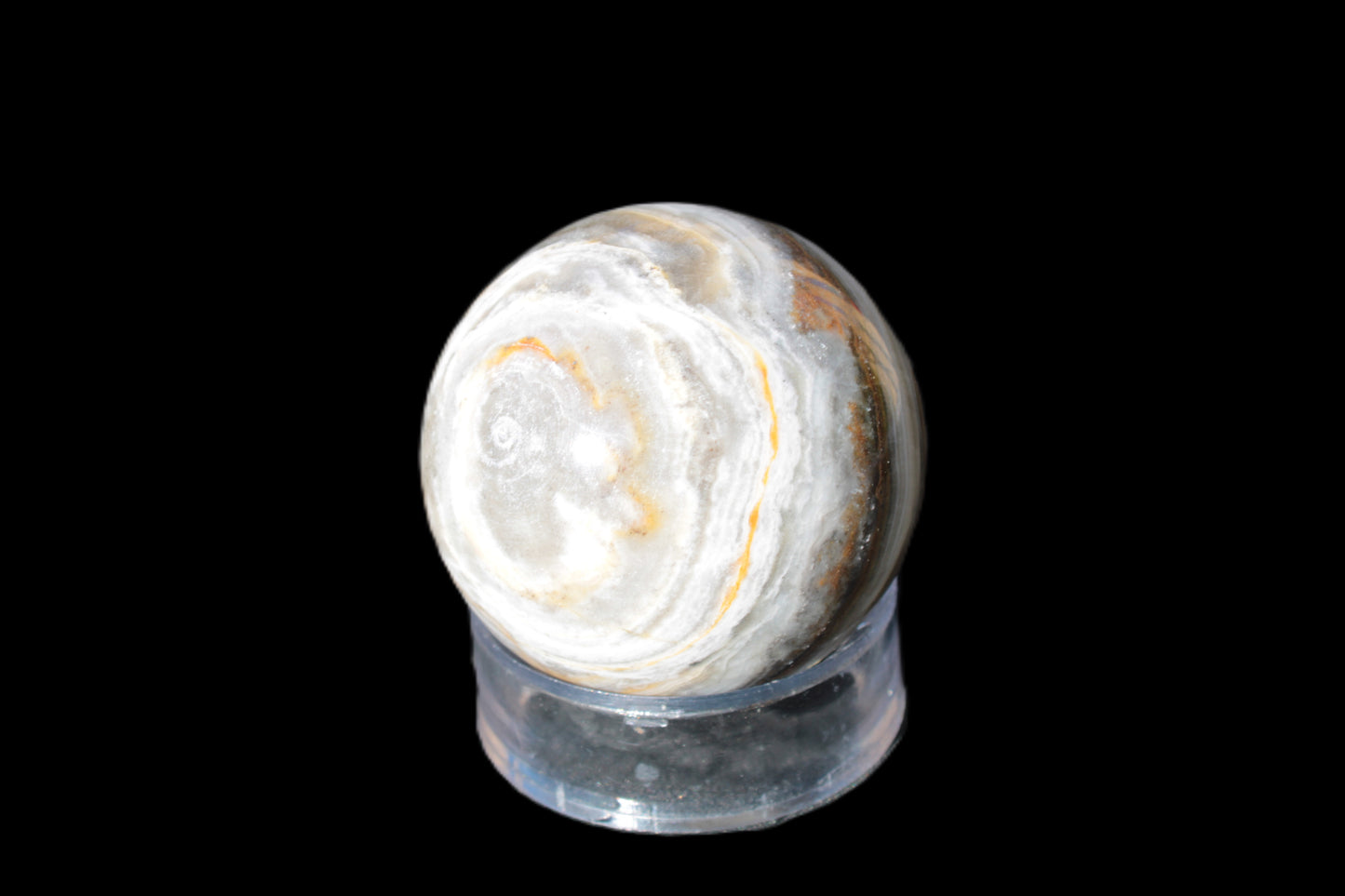 BumbleBee Calcite sphere 51mm  191g Rocks and Things