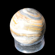 BumbleBee Calcite sphere 51mm  191g Rocks and Things