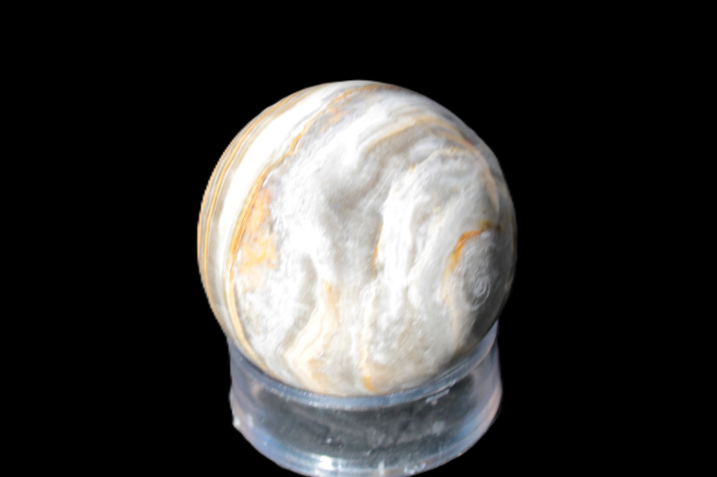 BumbleBee Calcite sphere 51mm  191g Rocks and Things