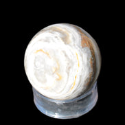 BumbleBee Calcite sphere 51mm  191g Rocks and Things