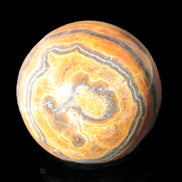 BumbleBee Calcite sphere 51mm  203g - Rocks and Things Store