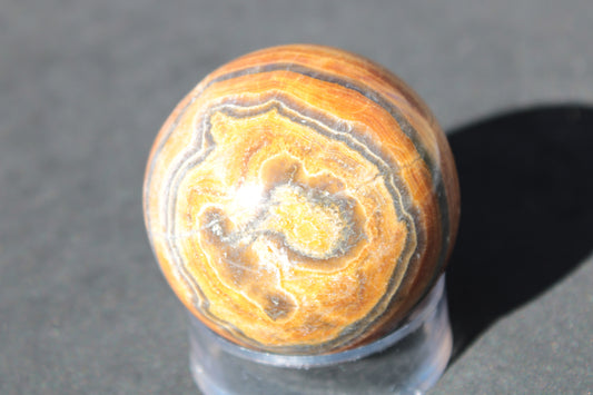 BumbleBee Calcite sphere 51mm  203g Rocks and Things