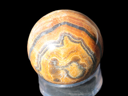 BumbleBee Calcite sphere 51mm  203g Rocks and Things