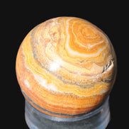 BumbleBee Calcite sphere 51mm  203g - Rocks and Things Store