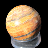 BumbleBee Calcite sphere 51mm  203g Rocks and Things