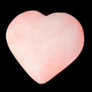 Calcite dyed hand-carved orange heart 71*70*20mm 135.9g in sunlight - Rocks and Things Store
