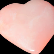 Calcite dyed hand-carved orange heart 71*70*20mm 135.9g Rocks and Things