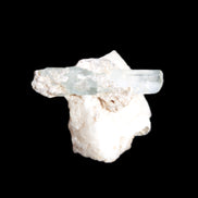 Aquamarine on pale green Elbaite with Muscovite 30mm 47.6ct 9.5g Rocks and Things