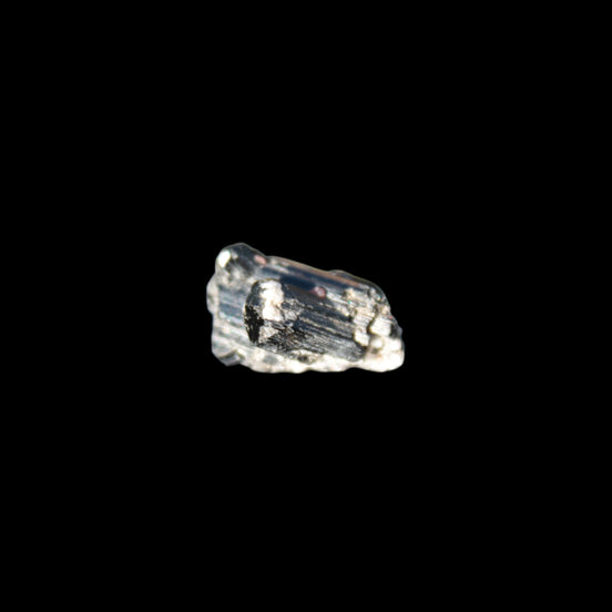 BBlack Tourmaline tiny rainbow crystal cluster 9.4ct 1.9g in sunshine - Rocks and Things Store