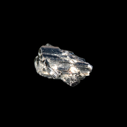Black Tourmaline tiny rainbow crystal cluster 9.4ct 1.9g in sunshine - Rocks and Things Store