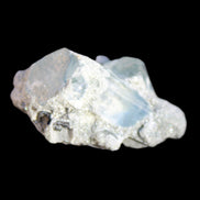 Three Terminated Aquamarine crystals cluster with Mica from Afghanistan 27mm 44.7ct 8.9g Rocks and Things
