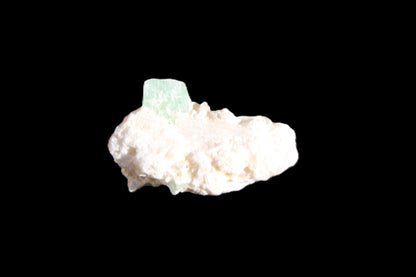 Tiny Mint-Green Tourmaline crystals on Calcite matrix 11.4ct 2.3g Rocks and Things